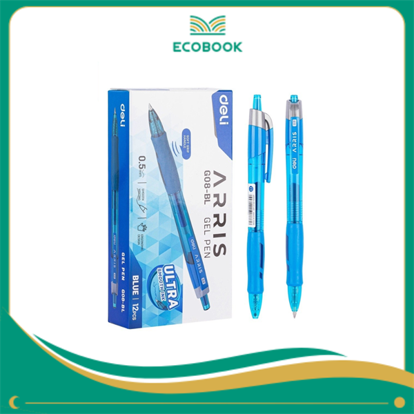 EG08-BL - BÚT GEL VĂN PHÒNG-XANH