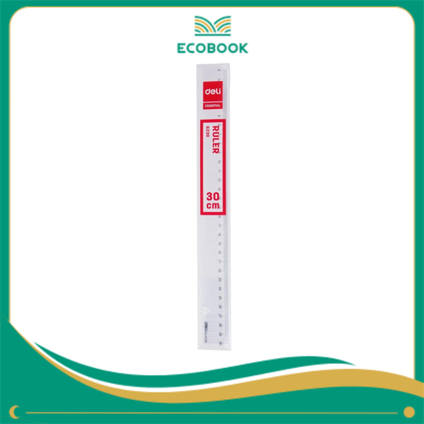 E6230_Thước thẳng_30cm_Trong suốt E6230_Thước thẳng_30cm_Trong suốt