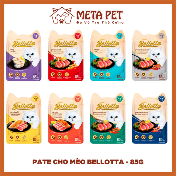 Pate cho mèo Bellotta - 85g