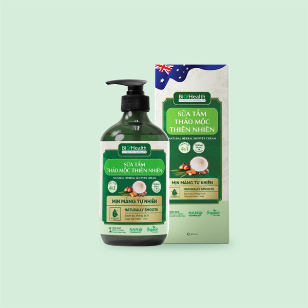 Sữa Tắm Thảo Mộc Thiên Nhiên Biohealth 470ml