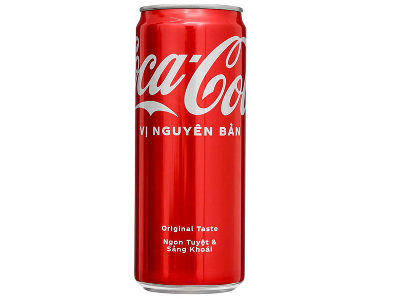 Nước ngọt Coca Cola vị nguyên bản lon 320ml