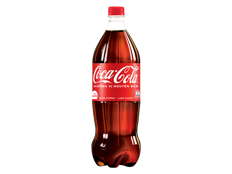 Nước ngọt Coca Cola nguyên bản giảm đường 1.5L