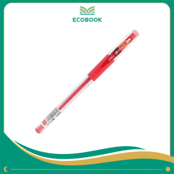 Bút Gel 0.5 mm E6600S-DO (màu đỏ)