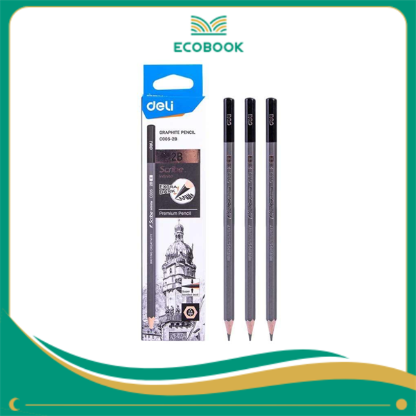 Bút Chì Gỗ 2B Deli EC005