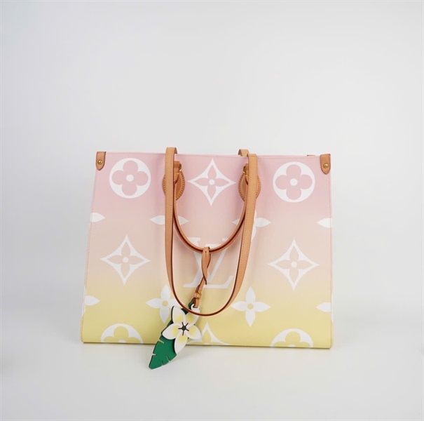 Túi LV Onthego hồng phối vàng sz41 (BMC) +