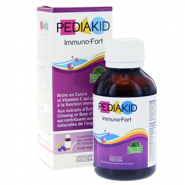Tăng sức đề kháng cơ thể Pediakid immuno-fort 125ML