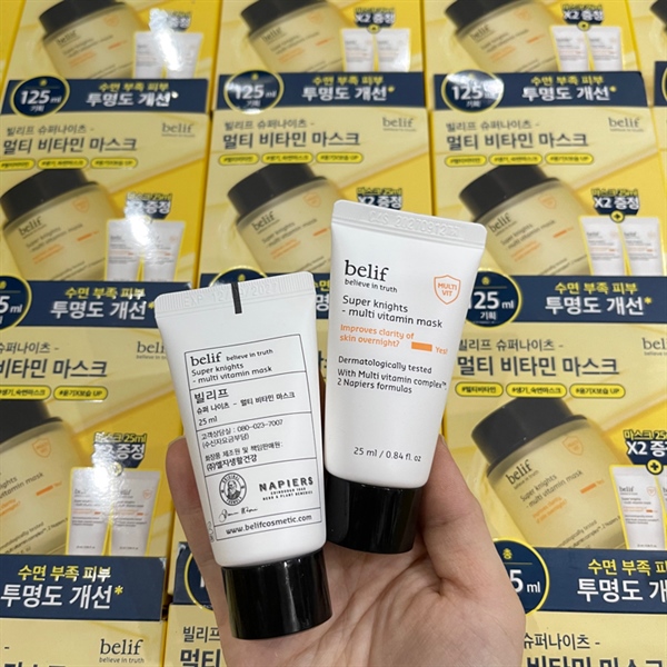 Mặt Nạ Ngủ Belif Super Knights Multi Vitamin Mask Mini 25ml