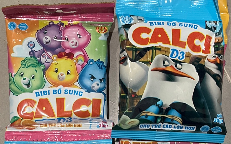 Kẹo dẻo Bibi bổ sung Calci D3 30g - Tùng Lộc