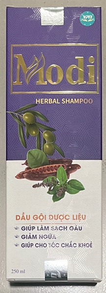 Dầu gội dược liệu Modi Herbal Shampoo 250ml - Nasaki