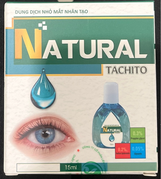 DD nhỏ mắt nhân tạo Natural Tachito 15ml - Việt Ý
