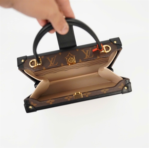 Túi LV Trunk hoa nâu kèm ví sz24 (HC) +