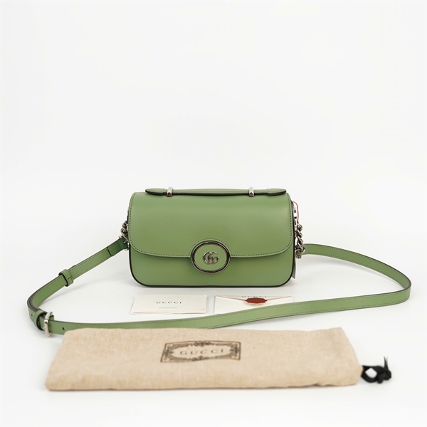 Túi GG Petite xanh bơ (E040513066) sz20 +