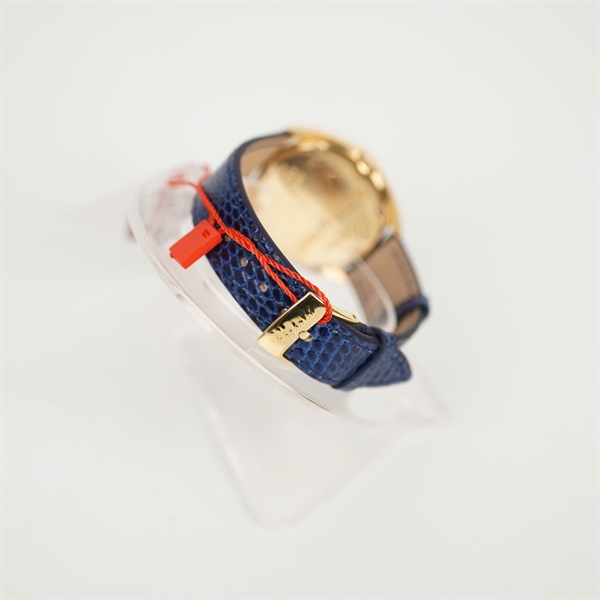 Đồng hồ Chopard mặt tròn dây xanh (1210262) (HC) +