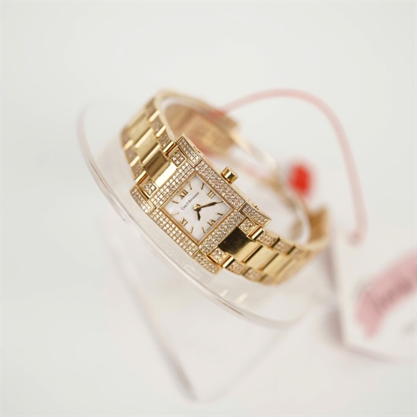 Đồng hồ Carl Bucherer mặt vuông dây vàng (10.0140) (HC) +