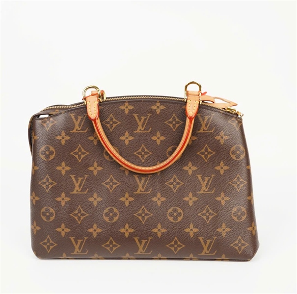 Túi LV Petite hoa nâu kèm ổ + chìa sz29 (HC) +