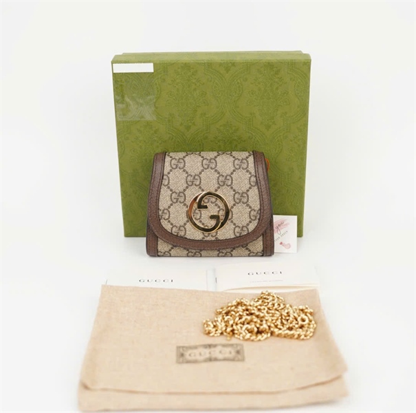 Túi GG màu xám sz12 +