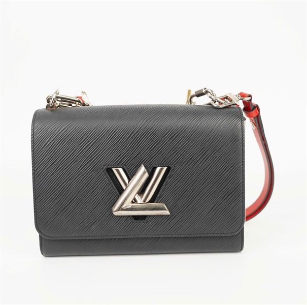 Túi LV Twist đen quai đỏ (AR4148) sz23 (HC) +
