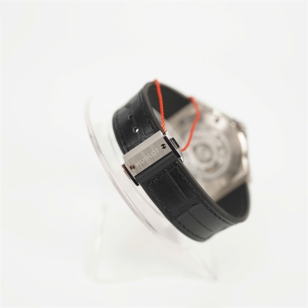 Đồng hồ Hublot mặt tròn quai da đen (1693330) (HC)+