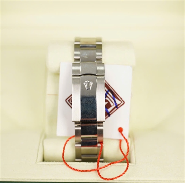 Đồng hồ Rolex mặt tròn viền bạc quai bạc (116334) (HC) +