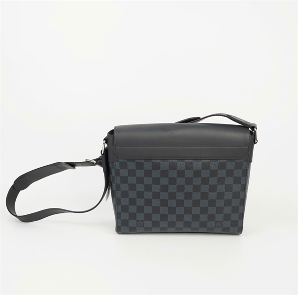 Túi LV đeo chéo ô vuông xám sz28 +