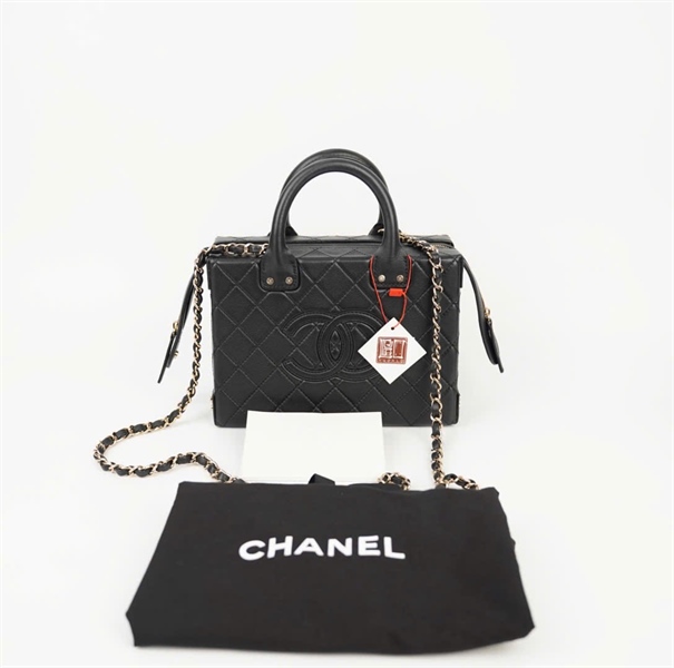 Túi Chanel Vanity đen (PNC7J768) sz20 (HC) +