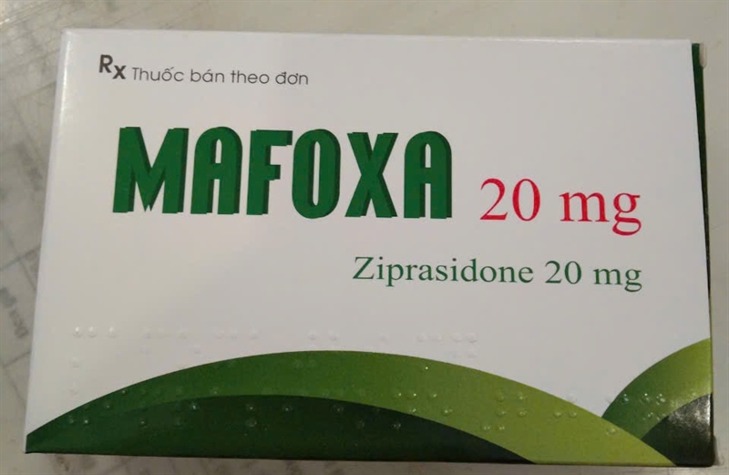Mafoxa 20mg (Ziprasidone 20mg) (Hộp 3 vỉ x 10 viên) - Medisun VN