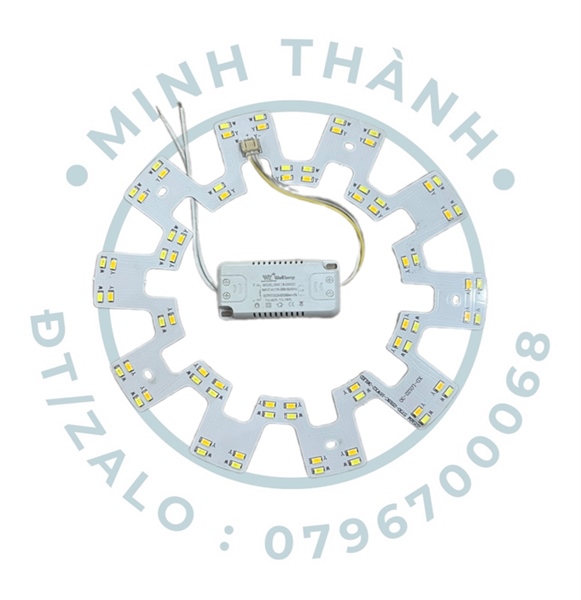 Bộ led vòng lớn 18W 3 màu