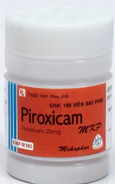 Piroxicam 20 mekophar (c/100v)