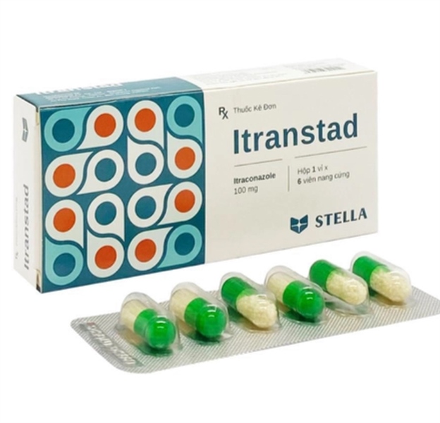 Itranstad 100mg itraconazol stella (h/6v)