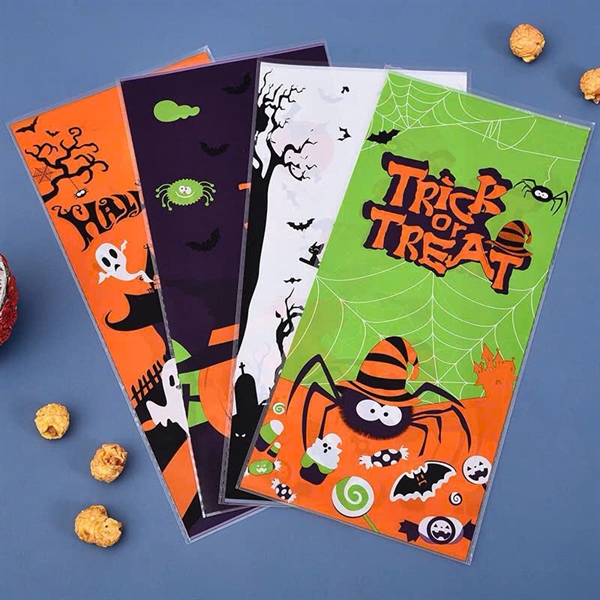 Set 10 Túi nhựa đựng kẹo halloween 13*27,5 cm