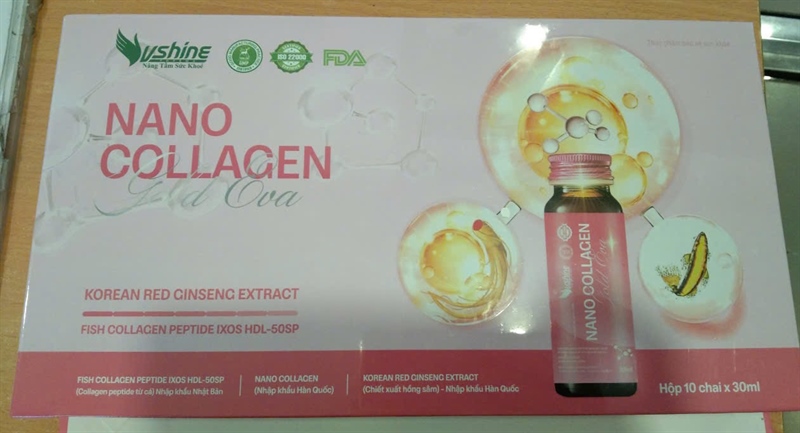 Nano Collagen (Hộp 10 chai x 30ml) - Vshine