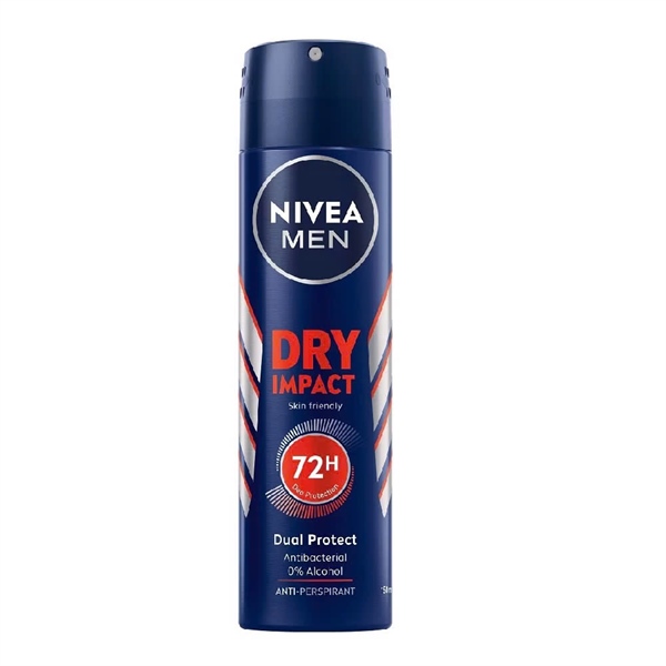 XỊT KHỬ MÙI NIVEA NAM 150ML
