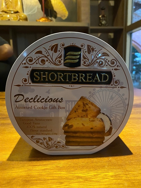Bánh Quy Giòn Dừa Nướng SHORTBREAD 130g (24hộp/thùng)