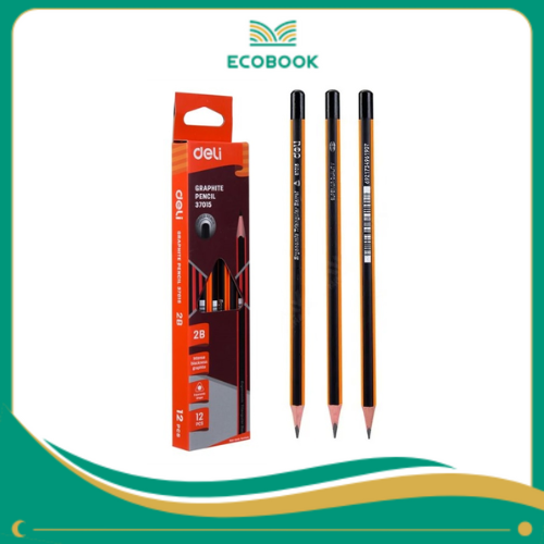 E37015 - Bút chì_2B_Màu đen_1cái