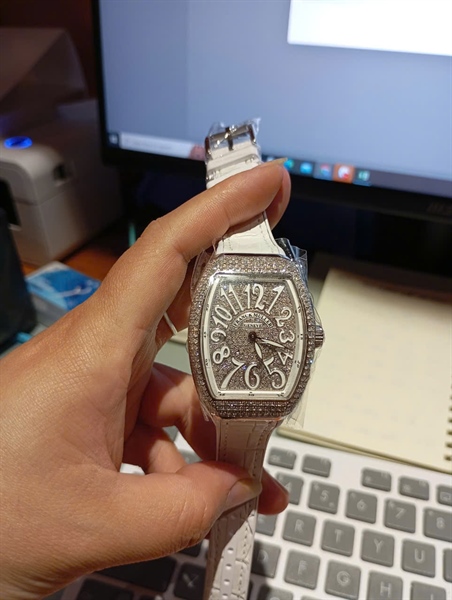 Đồng hồ Franck Muller full kim trắng 2930 (HC)+