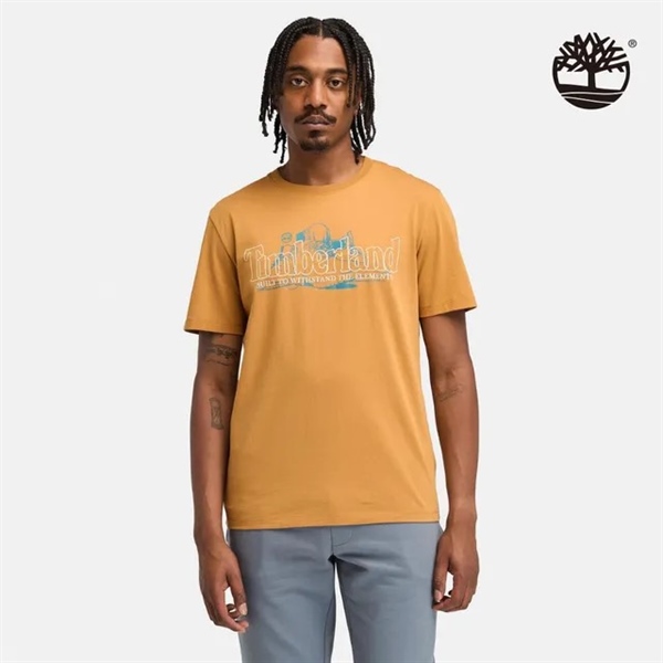 ÁO THUN TIMBERLAND MÀU NÂU SIZE M