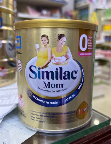 Sữa bột Abbott Similac mom IQ hương dâu -400G