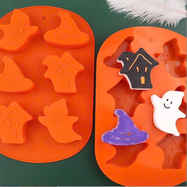 Khuôn silicon 6 Hallowen mẫu 1