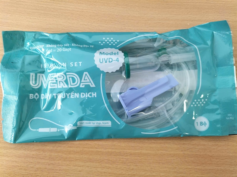 Bộ dây truyền dịch UVERDA/UVD-4, (UVD-41000000)