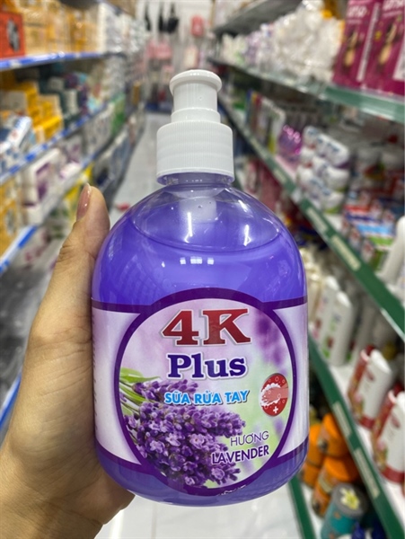 NƯỚC RỬA TAY 4K PLUS