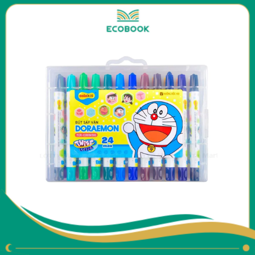 Bút sáp vặn TCR-C009/DO 24 màu