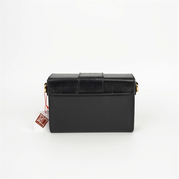 Túi Dior cốp màu đen sz mini (HC) +