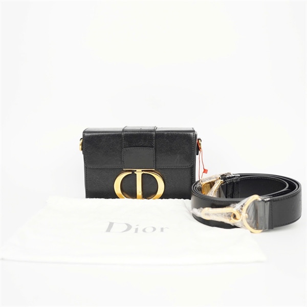 Túi Dior cốp màu đen sz mini (HC) +