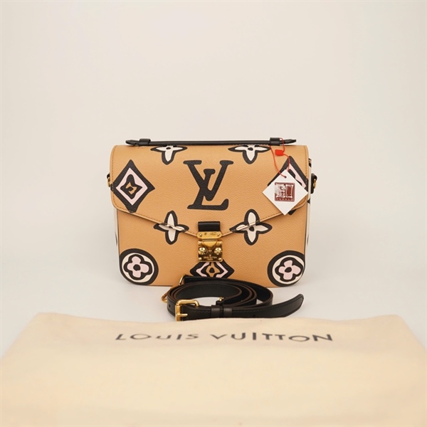 Túi LV màu nâu phối kem sz24 (HC) +