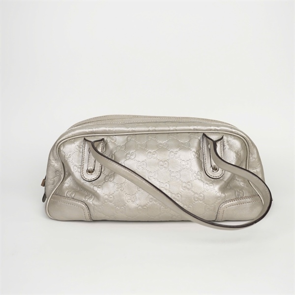 Túi GG Handle bạc sz35 KG +