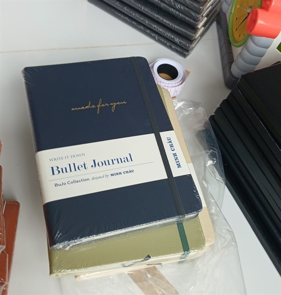 MS147 sổ da cài chun