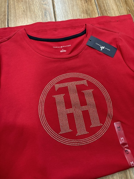 ĐÀM TOMMY HILFIGER ĐỎ SIZE M
