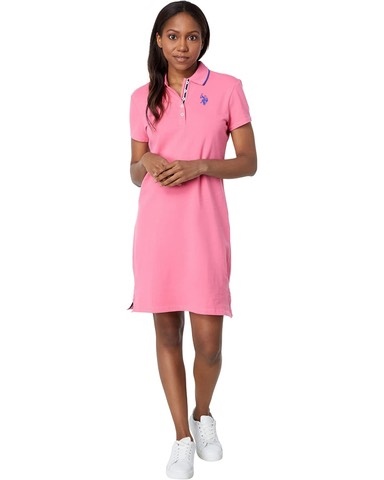 ĐẦM POLO HỒNG size M