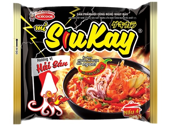 Mỳ siukay 7 cấp độ 24g/t