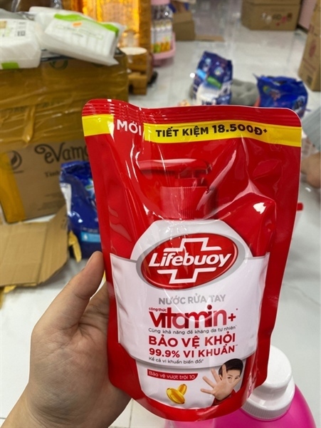 Nrt Lifebuoy túi đỏ